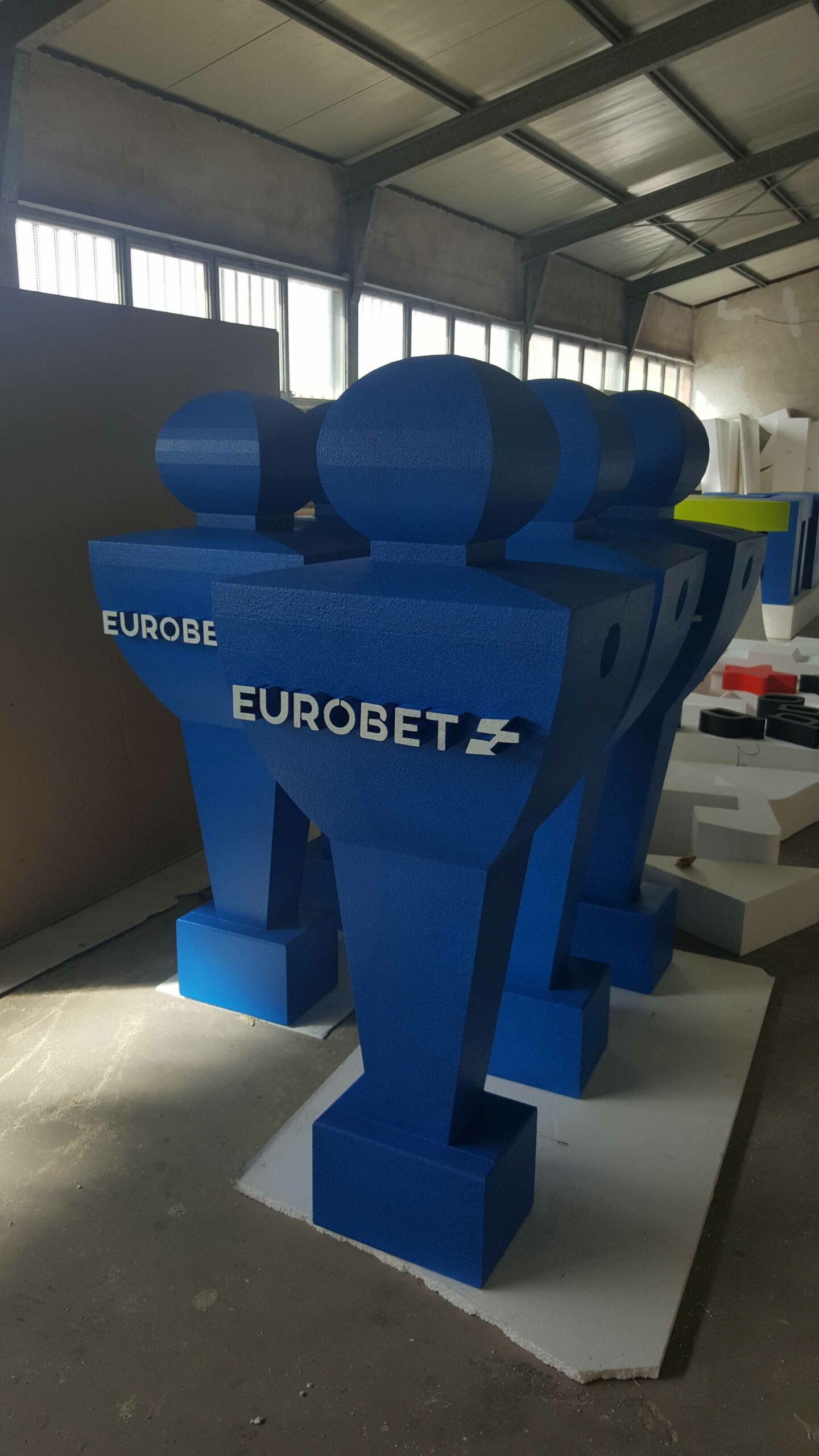 elementi per stand “Lottomatica”